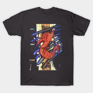 Red SeaHorse T-Shirt